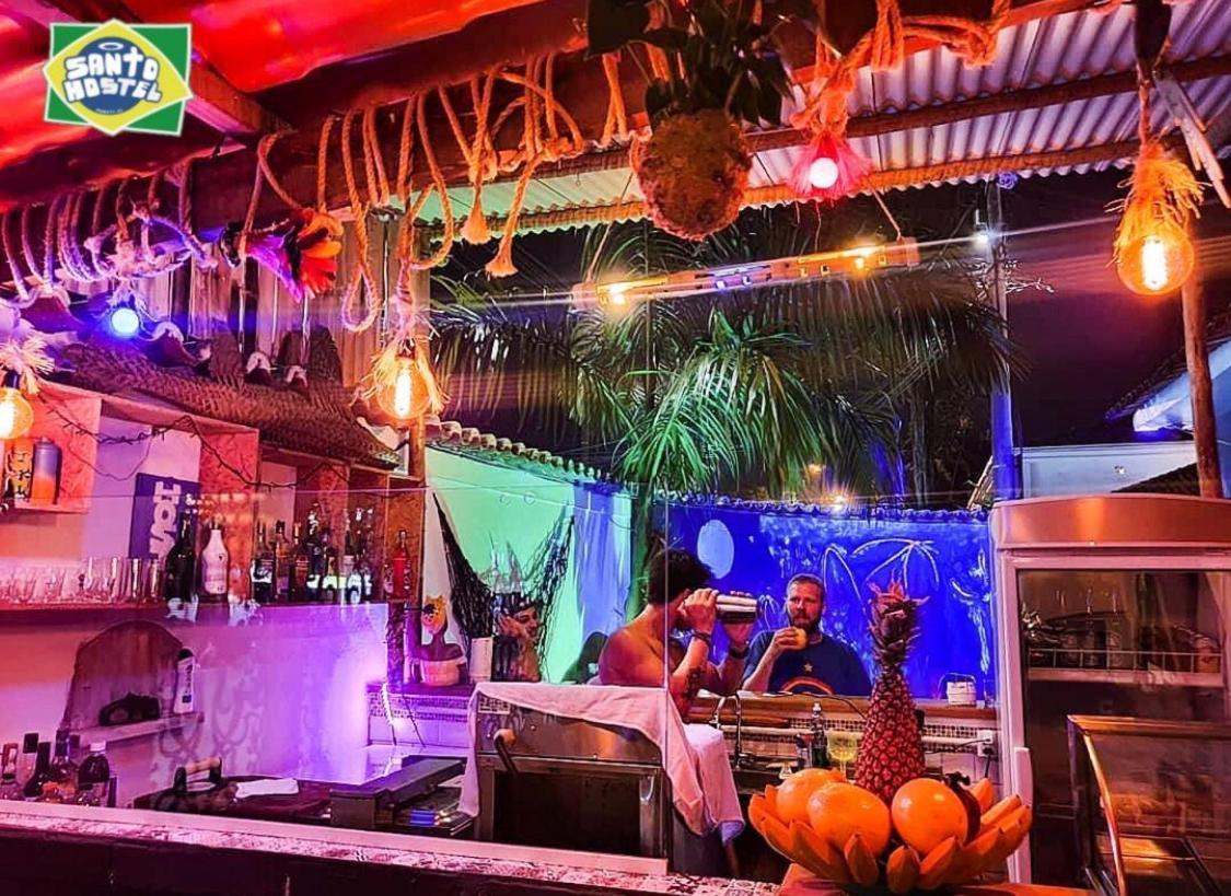 Paraty Santo Hostel Bar Exterior foto